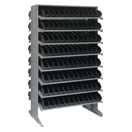Quantum Storage Systems Double-Sided Shelf Rack Systems QPRD-100BK